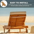 thumbnail image 6 of ETHZZLE 3Pcs Heavy Duty Yellow Recliner Chair Replacement Elastic Webbing Strap for Outdoor Lounge, 6 of 8