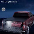 thumbnail image 4 of Soft Roll Up Truck Bed Tonneau Cover for 2009-2024 Ford F-150 F150 6.5FT (78") Fleetside Bed, 4 of 7