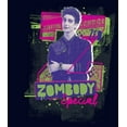 thumbnail image 2 of Men's Zombies 3 Zed Zombody Special Graphic Tee Navy Blue 3X Large, 2 of 5