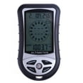 thumbnail image 1 of Handheld Compass Altimeter Barometer Thermometer Weather Forecast Time, 1 of 8