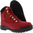 thumbnail image 2 of Timberland 6 Inch Waterproof Field Boot Dark Red Nubuck  TB-0A2JNW-F41 Men's Size 7.5, 2 of 4