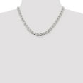 thumbnail image 5 of White Sterling Silver chain Anchor Men's Flat 18 in 8.9 mm, 5 of 5