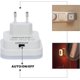 thumbnail image 4 of Lámpara LED automática de 2 piezas de luz nocturna de 0,5 W con sensor de movimiento PIR físico para habitación de niños, baño, entrada, escalera, pasillo y pasillo - Luz cálida, 4 of 5