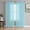 Aqua Blue, variant on Sheer Curtains 45 Inch Length 2 Panels Set for Kitchen, Pure Lavender Purple Semi Sheer Curtains for Windows, Modern Solid Color Minimalist Art Voile Window Treatments Rod Pocket Curtain