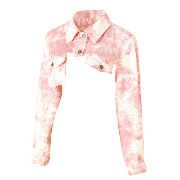 Half Jackets with Sleeves For Women Crop Top Women Shawl Shirt Collar Shawl Short for Jacket Collar Shirt Cloak Cape