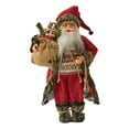 thumbnail image 4 of Adorno de mesa de muñeco de Papá Noel de pie Colecciones de adornos decorativos Santa 45 centímetros, 4 of 9