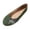 Green, variant on Viluyesy Womens Ballet Flats Pointed Toe Corduroy Rhinestone Butterfly Slip On Breathable Everyday Formal Comfort Flat Shoes Pink Size US9