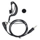 thumbnail image 3 of 2x 1 auricular con clip de gancho para oreja para Radio VX-6E VX-6R VX-7E VX-7R Hugo Auricular de policía Auricular nuevo, 3 of 10