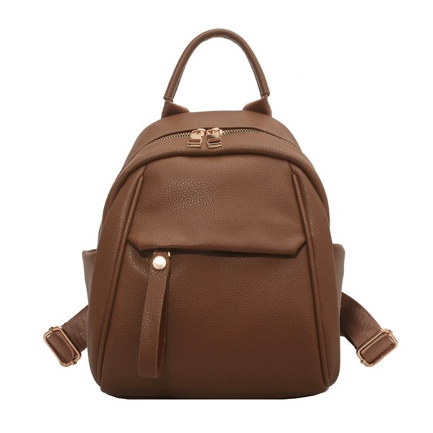 Guardurnaity Mochilas, Mochilas para Mujer, Bolsas De Tela Oxford para , Ultra Grandes Y Fáciles De Limpiar, para Viajar, Caminar, Llevar Mochilas Café marrón 20*14*25