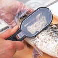thumbnail image 2 of Multifunction Scraping Fish Scale Brush Disassembly Fish Knife Quickly Cleaning Fish Scales Home Kitchen Tool black, 2 of 6