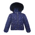 thumbnail image 1 of Rokka&Rolla Girls‘ Heavy Winter Puffer Jacket Bubble Coat  Sizes 4-16, 1 of 7