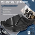 thumbnail image 4 of For Honda ADV 150 Hand Guard Extensions Handle Windshield Black, 4 of 5