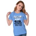 thumbnail image 4 of Best Awesome Crazy Sister Cute Funny Women's T Shirt Ladies Tee Brisco Brands 2X, 4 of 6