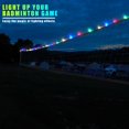 thumbnail image 3 of Glow in The Dark LED Light Up 20ft Portable Volleyball Net for Beach Pool, 3 of 7