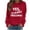 Red, variant on successthop Yes Im Always Freezing Sweatshirt Women Raglan Crewneck Long Sleeve Sweater Pullover Fall CLothes Print Tops
