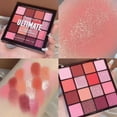 thumbnail image 4 of 16 color Eyeshadow Pearlescent Matte Palette Eye Shadow Eye Long Makeup, 4 of 8