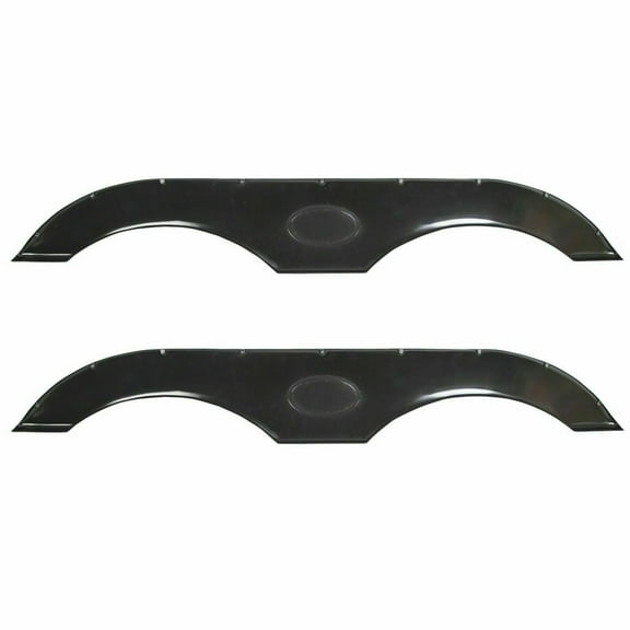 WaiRitoday UV-Protected Pair Of Tandem Trailer Fender Skirt Compatible With RVs, Campers And Trailers