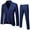Navy, variant on Tiijoy Boys Formal Suit Wedding Party Blazer Vest Pants 3Pc Outfits, Sizes 18-19