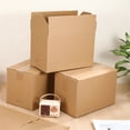 thumbnail image 4 of QUMIIRITY 5 Pcs Packing Boxes Set Light Brown for Packing Larger Items, 4 of 6