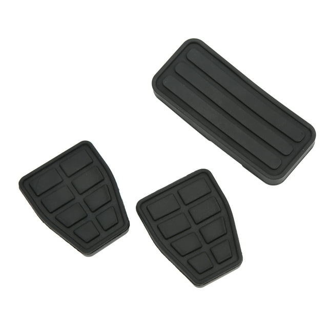 Kit De Almohadillas De Pedal De Acelerador De Freno De Embrague, Caucho Negro Flexible 3 Piezas 321721173 Resistente Al Desgaste Para Reemplazo De Actualización Para T4