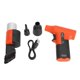 thumbnail image 1 of Mini Turbo Fan Violent Air Blower 120,000 RPM Portable Electric Turbine Fan Brushless Motor 50m/s Industrial Duct Dry Jet Orange, 1 of 4