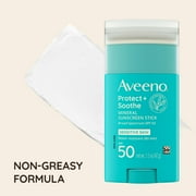Aveeno Protect + Soothe Mineral Sunscreen Stick Broad Spectrum SPF 50
