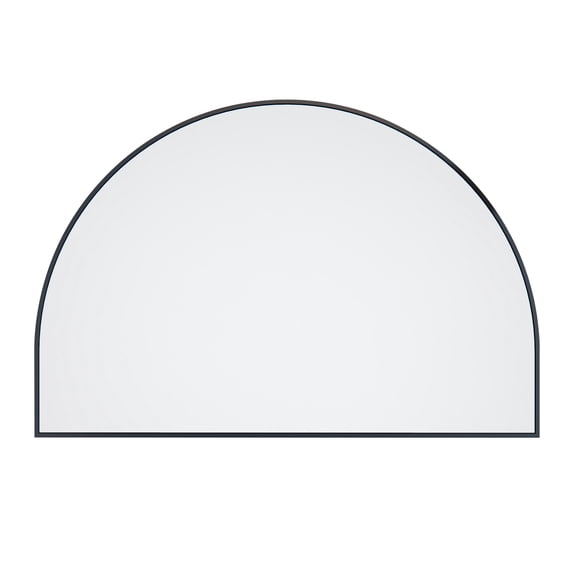 Glass Warehouse Sf-Arc-60X40 Kira 60" W X 40" H Contemporary Arched Framed Bathroom Wall