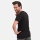 thumbnail image 3 of Bamboo basics Camiseta VELO, paquete de 4 - Camiseta interior, cuello en V, camiseta simple Blanco/negro S (Small), 3 of 5