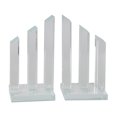 thumbnail image 1 of Statuette Pilier en Verre, Paire de 2, Transparent, 1 of 2