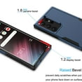 thumbnail image 4 of Tiflook For Samsung Galaxy S23 Ultra Case [Military Grade Drop Tested] Non Slip Textured Dual Layer Hard Protective Cover - 6.8 inches,Blue, 4 of 7