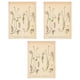 thumbnail image 1 of Toystoory 3 uds pintura impresa imagen impermeable flor sin marco impresiones planta moderna póster decoración del hogar dormitorio Decoración del hogar Toystoory HA010920-00, 1 of 6