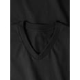 thumbnail image 3 of Hat and Beyond Mens Heavyweight Basic Short Sleeve V-Neck T-Shirts Solid Color, Up to 5XL, 3 of 6