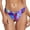 Léopard Violet, variante sur RELLECIGA Bas de Bikini Brésilien Coupe Super Échancrée pour Femme