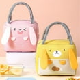 thumbnail image 7 of Bento Case Cloth Insulated Bag Small Lunch Bag Portable Meal Bag Thick Lunch Bag Student Portable Insulated Lunch Box, Kitchen Essentials X1 Cute Cartoon Lunch Box Bag Thickened, 7 of 7