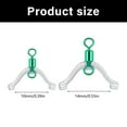 thumbnail image 3 of 10/20Pcs Fishing Line Space Bifurcation Swivels 8 Shaped Rings Contactor for Double Hook Subline Splitter Fishing Tackle, 3 of 8