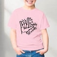 thumbnail image 2 of ibiyuan Girls Graphic Tees Size 10-12 Round Neck Short Sleeve Shirt for Girls Cute Print Basic Tee Loose Fit Kids Cotton Summer Top, 2 of 4