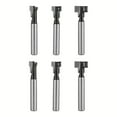 thumbnail image 5 of 3PC 6mm1/4 Tige T-Slot Coupeur Routeur Bit Hexagonal Boulon Trou de Clé Fraise, 5 of 5