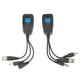 thumbnail image 1 of 2Pcs HD CVI TVI AHD Passive Power Video Audio Balun Transceiver, 1 of 5