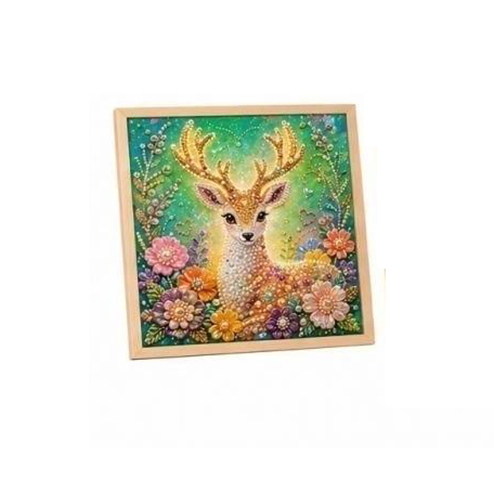 Pearl Art DIY Kit Framed Bead Painting Set Partial Bead Art Craft Project Creative Home Wall Decor Artwork Handmade Decoration Gift