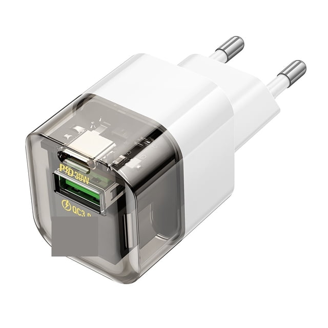 30W Quick Charge 4.0 3.0 PD Charger QC4.0 QC3.0 USB Type C Fast Charger for Phone PD Charge ,Multifunctional fast charging