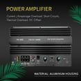 thumbnail image 6 of 12V 1000W Mono Car Audio Power Amplifier Powerful Subwoofers Amp PA80D, 6 of 10