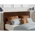 thumbnail image 5 of Wesley Twin Wood Platform Bed with Panel Footboard and Twin Trundle in Walnut, 5 of 10