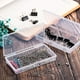 thumbnail image 4 of Inteprter Caja de plástico Organizador de maquillaje transparente Joyero resistente al desgaste Accesorios para el interior del automóvil con tapa con Almacenamiento y organización del hogar Inteprter HA059923-00, 4 of 6