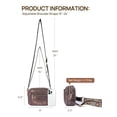 thumbnail image 3 of Bandolera Telena Small de piel vegana para mujer, 3 of 7