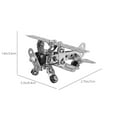 thumbnail image 3 of IGEED Metal Assembled Engineering Vehicle Screw Tightening Toy,Metal Model Car Kits,Model Building Blocks for Children Military Ship Gift,Building Cars Metal Erector Set,STEM Kit, 3 of 6