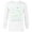White, variant on Disney and Pixar’s Toy Story Pizza Planet Aliens Neon - Long Sleeve T-Shirt for Men - Customized-Athletic Heather