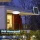 thumbnail image 5 of Laklulu Lámpara de techo solar inteligente para interiores IP66, luz solar para jardín, luz de pasillo para exteriores para decoración de jardín (negra), 65 W, 5 of 5