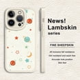 thumbnail image 1 of Agregue un toque de innovación a su iPhone con una funda para teléfono de TPU a prueba de golpes con patrón de dibujos animados, 1 of 4