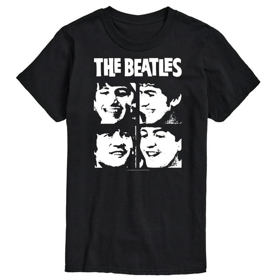 The Beatles - The Beatles Face Grid - Men's Short Sleeve Graphic T-Shirt