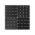 thumbnail image 3 of Piso Deck Modular Jardin Terraza X9 Negro, 3 of 4